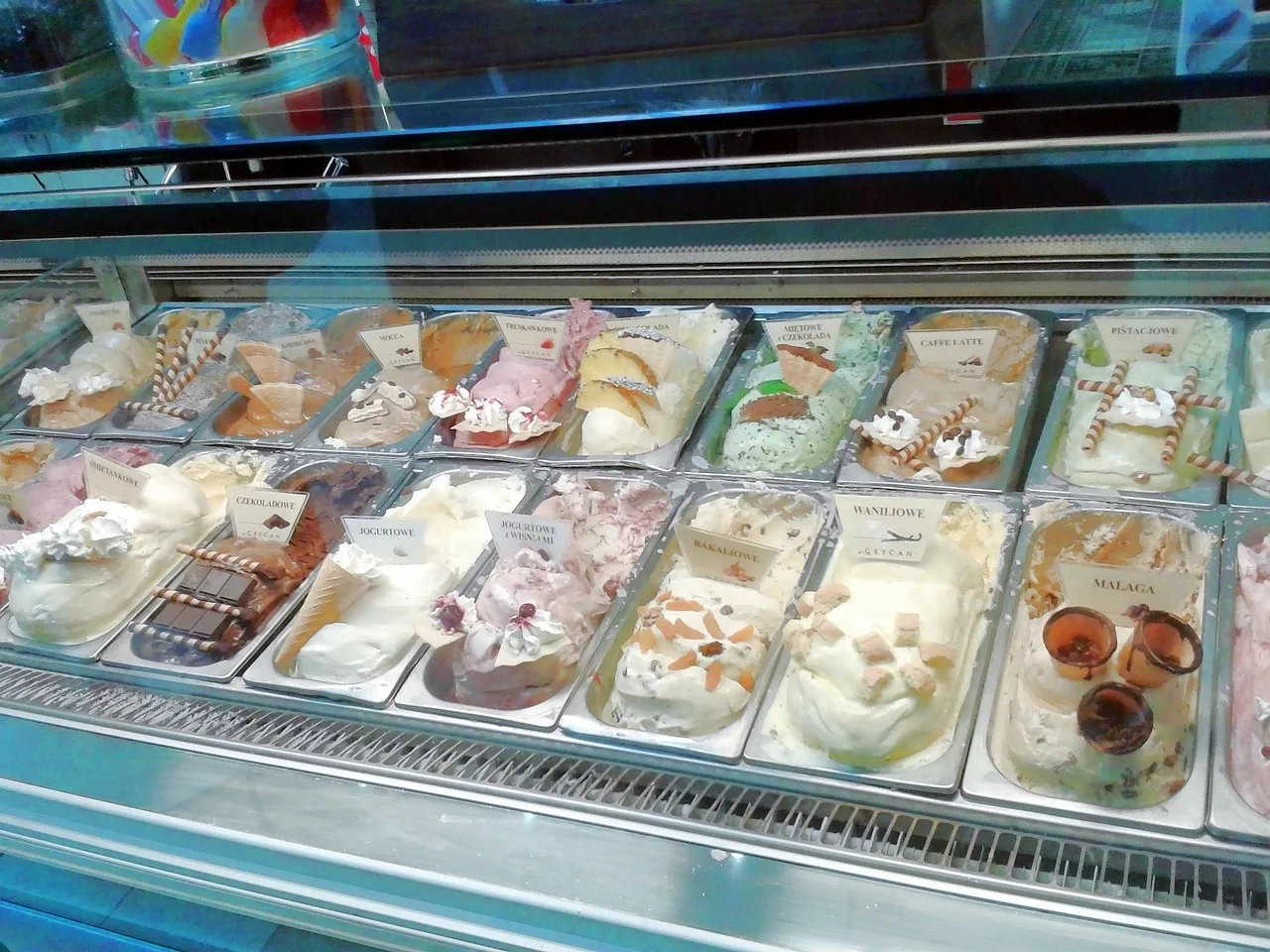 ice cream, ice cream parlor, warsaw, poland. Ice cream shop compliance checklist: shift and weekly logs
