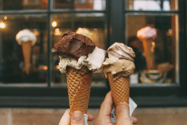 ice cream, cone, chocolate, vanilla, flavor, cold, hands, ice cream, ice cream, ice cream, ice cream, ice cream. Suppliers and stock for an ice cream shop