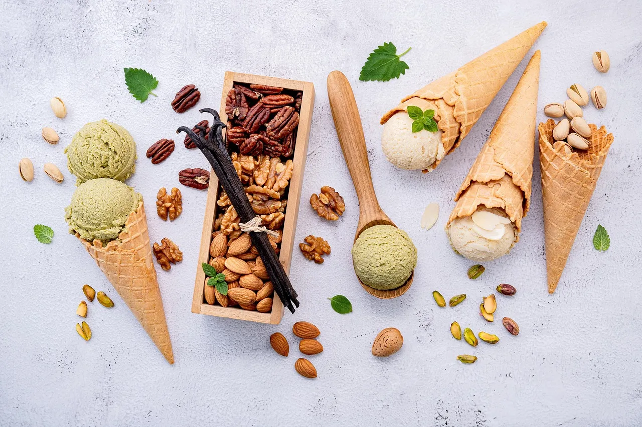 ice cream, cones, ice cream cones, ice cream scoops, dessert, frozen, frozen desserts, cold, cold desserts, treats, sweets, waffle cones, ice cream flavors, creamy, dairy, food, gelato, nuts, vanilla beans, vanilla, ice cream, ice cream, ice cream, ice cream, ice cream, vanilla beans, vanilla. Ice cream shop products: ranked sales formats