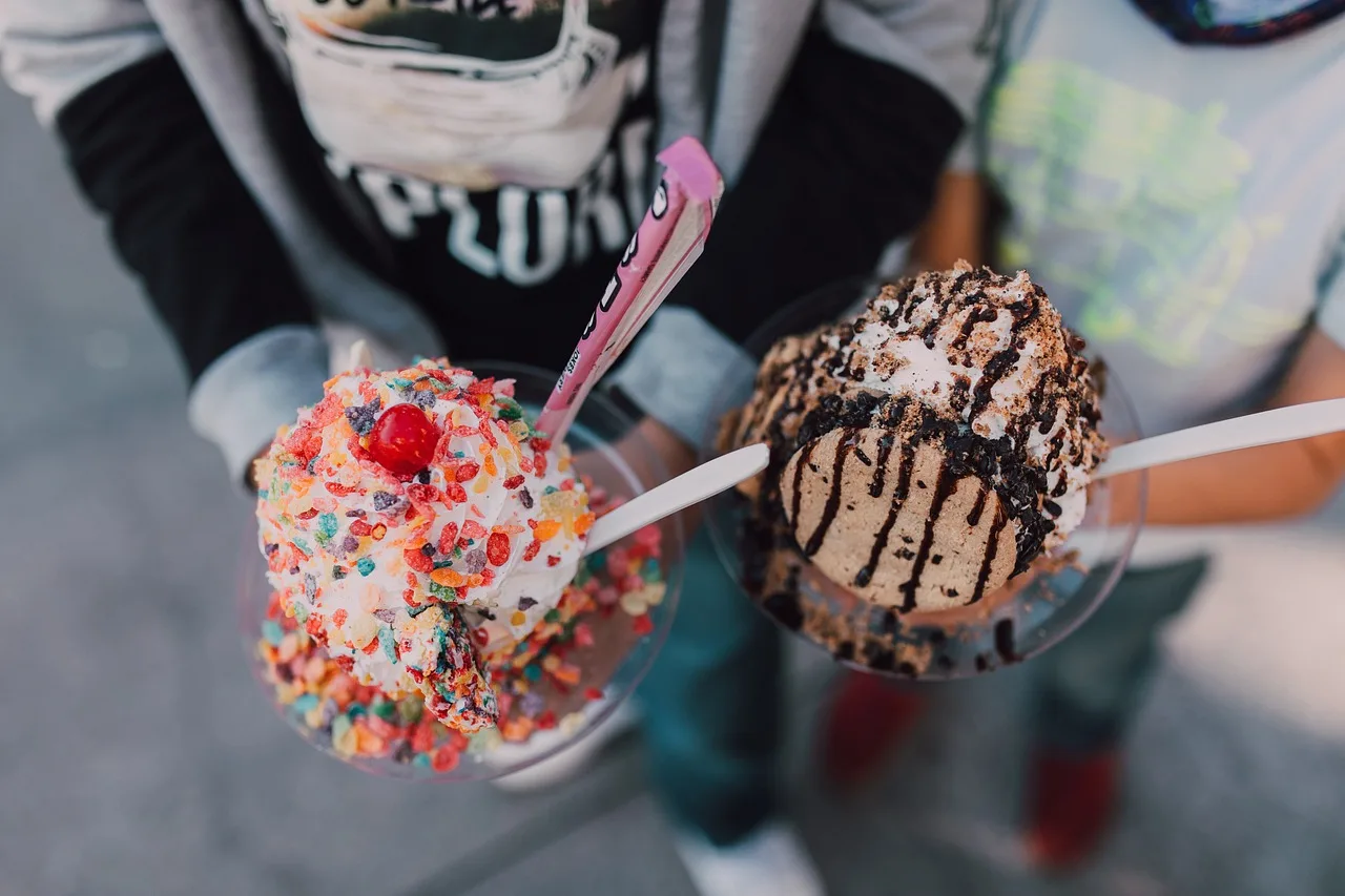 chocolate, dessert, snack, gelato, frozen dessert. Texas sales tax and tip credits: pricing gelato in Austin
