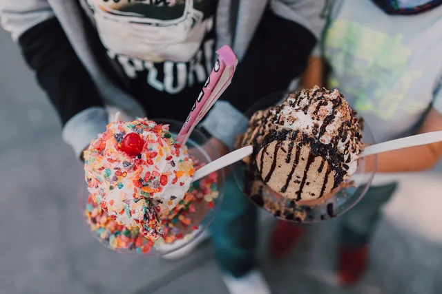 chocolate, dessert, snack, gelato, frozen dessert. Texas sales tax and tip credits: pricing gelato in Austin